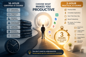 3 Hours Vs 16 Hours Learning Ai